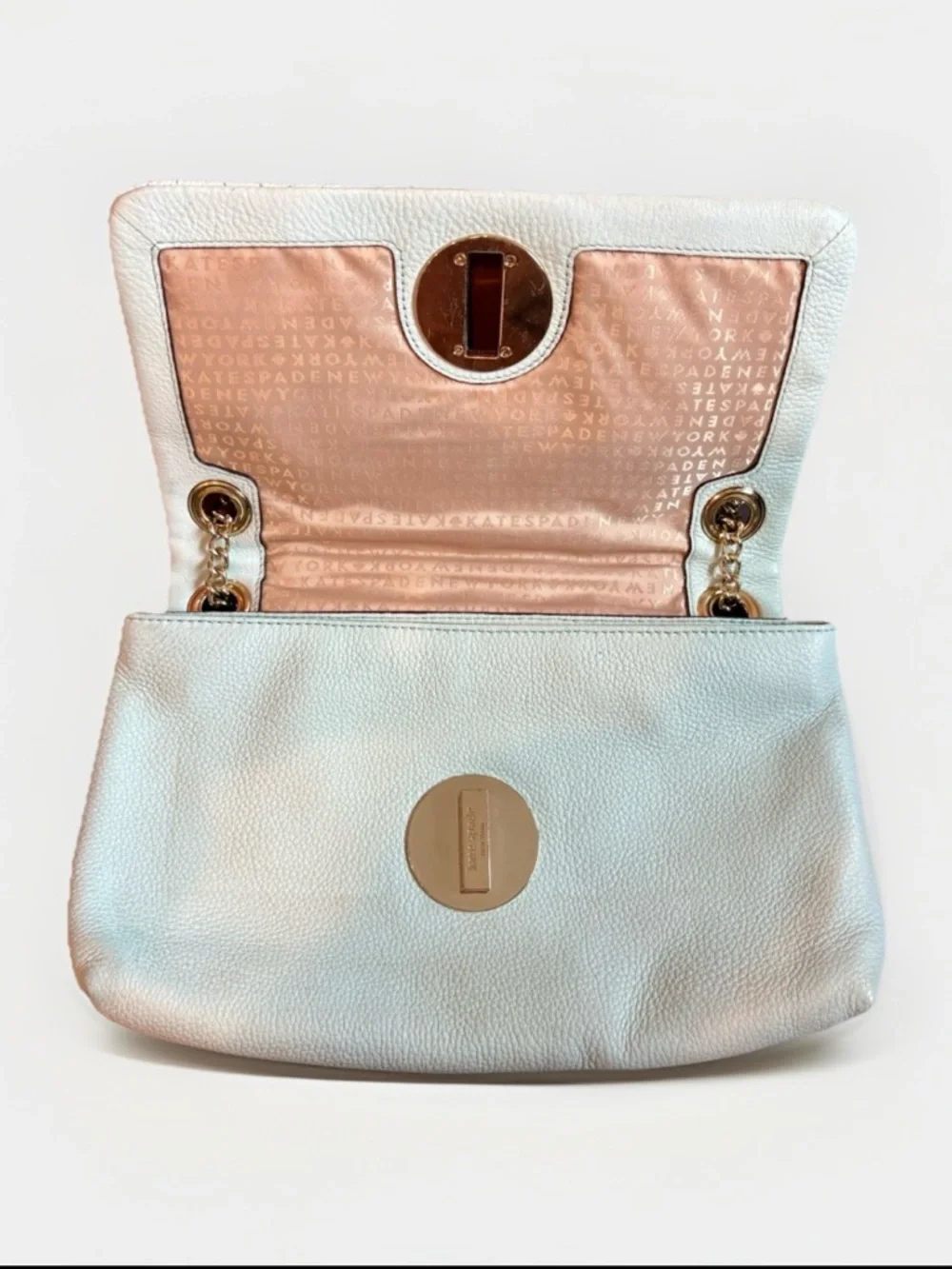 NWOT Kate Spade Emerson Place Vivenna Quilted Leather Shoulder Bag - Silver HW - Picture 2 of 16